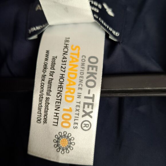 American Airlines Lands End Women’s Size 4 Navy Blue Blazer Wool Blend NEW NWT - Picture 4 of 13